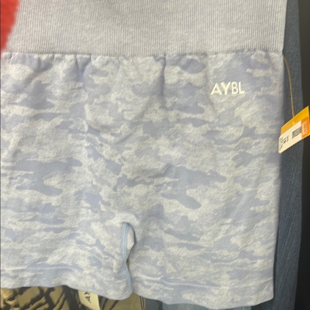 AYBL Blue Camo Athletic Shorts